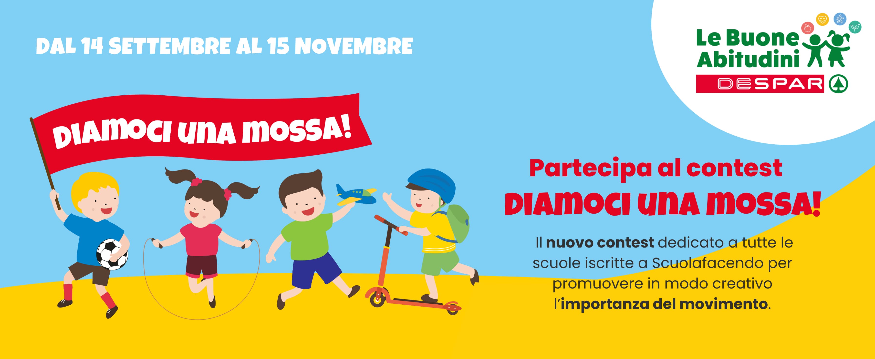 banner promozione despar e Scuolafacendo